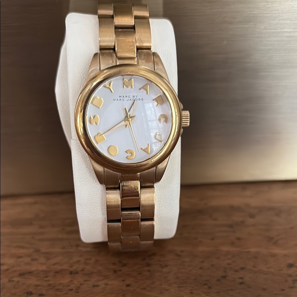Marc by Marc Jacobs Gold Watch
